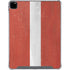 Latvia Flag Distressed iPad Pro 12.9in (2020) Clear Case